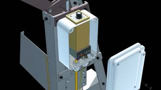 Plastic injection molding machine Graduation Project [upl. by Ahtiekal]