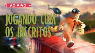 Jogando Roblox com os inscritos Brasil New Start Roleplay [upl. by Alberta333]