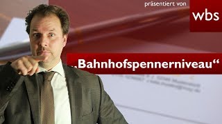 „Auf Bahnhofspennerniveau verhartzt“ – Die Bewerbung eines Volljuristen  RA Christian Solmecke [upl. by Sturdivant]