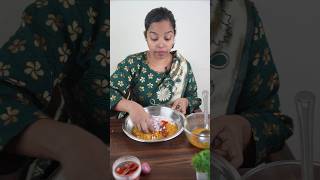 Leftover Dal 🥣 Eating Life Hack  Dal Paratha shorts funny comedy minkutinku lifehacks winter [upl. by Llemart]