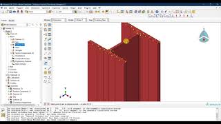 14 ABAQUS Tutorial Defining reference points and rigid body constraints [upl. by Neel]