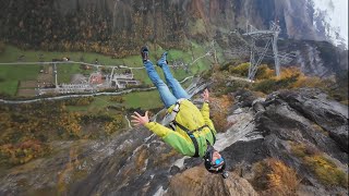 Via Ferrata gainer slick [upl. by Ashlie505]