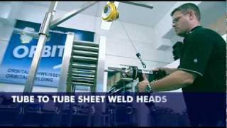 Orbitec Tube to Tubesheet Weld Heads [upl. by Yddub]