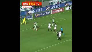 Gols de América Mineiro 3x2 Ituano  Galo de Itu perto da Série C  36ª rodada da Série B  2024 [upl. by Bittner]