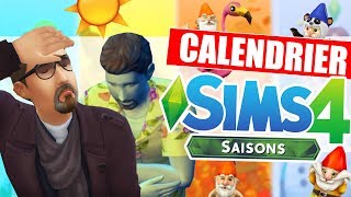 CALENDRIER ET MORT 💀 🔥  SIMS 4 SAISONS ☀️❄️ [upl. by Lauri]