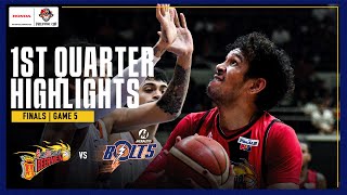 San Miguel vs Meralco  GAME 5 1ST QUARTER HIGHLIGHTS  PBA SEASON 48 PHILIPPINE CUP FINALS [upl. by Quigley]