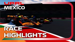 Mexican Grand Prix Race Highlights  UPRL R4 [upl. by Idolla]