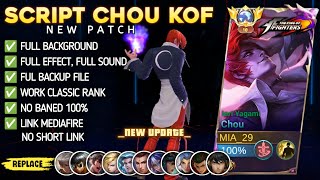 New  Script Skin Chou Kof Iori Yagami No Password  Full Effect Voice  Patch Terbaru [upl. by Osterhus11]