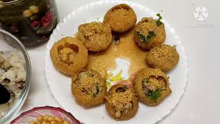 सोप्या पद्धतीने चटकदार पाणीपुरी  पाणीपुरी चे पाणीबटाटा चटणी  Homemade Panipuri  Swaad Aapulkicha [upl. by Esiocnarf]