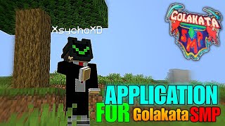 This is My Application For Golakata SMP  FloppyStable SkellyBD ItsPunisherOP [upl. by Sabian]