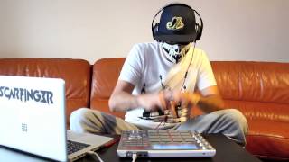 Doctor P  Flying Spaghetti Monster  Scarfinger  Remix  LIVE  MPC Studio [upl. by Aelahs]