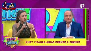 Kurt Villavicencio y Paula Arias frente a frente en Todo se Filtra ¿Qué se dijeron [upl. by Atnaloj]