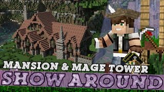 Minecraft Medieval Mansion amp Mage Tower [upl. by Mosier256]