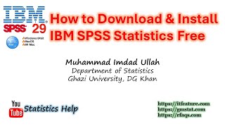 Downloading and Installing SPSS Free Trial Version [upl. by Twyla]