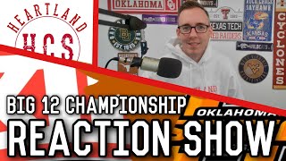 Big 12 Championship Game Reaction Show Texas Beats Oklahoma State 4921 [upl. by Assel94]