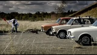 2008  Top Gear Soviet Cars Vs Ford Cortina 1600E [upl. by Milinda]