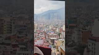 Beautiful Kathmandu Day time view from rooftop of Aloft Hotel Thamel nepal Kathmandu [upl. by Schoenfelder794]