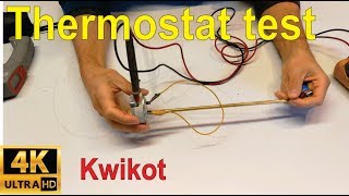 How to test a Kwikot thermostat  Principle of operation explained [upl. by Aremat]