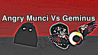 Angry Munci Vs Geminus  Nextbots Royale Battle Animation [upl. by Dorsy]