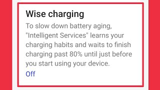 What is Wise charging  Wise charging kya hota hai  in OnePlus [upl. by Yddor958]