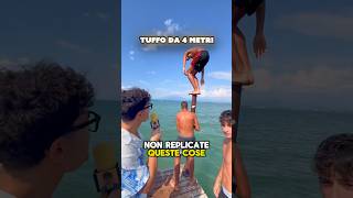 Regalo 20€ al Tuffo più alto 💦 MA TROPPO PERICOLOSO…😱 [upl. by Nelrsa]