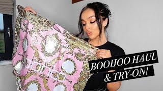 BOOHOO HAUL amp TRYON  FEBRUARY 2019  20 DISCOUNT CODE [upl. by Adigun882]