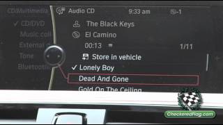 How to Use the BMW iDrive CD  MultiMedia System to Store Music [upl. by Berghoff]