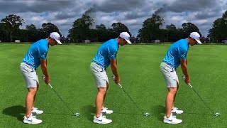 VIKTOR HOVLAND GOLF SWING  SLOW MOTION [upl. by Orji]