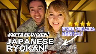 Our Authentic Ryokan experience amp Nishiki Fish Market in Kyoto [upl. by Akcebar]