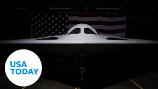 Pentagon unveiled new nuclear stealth bomber aircraft B21 Raider  USA TODAY [upl. by Horton845]