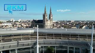 2KM Travaux en Hauteur à la Cité Mondiale du Vin  Bordeaux 🏙️🍇 [upl. by Granthem]