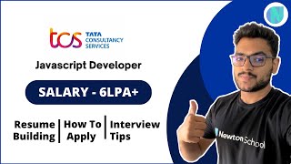 TCS Hiring For Front End Developer FresherExperienced🔥  Salary 6 LPA [upl. by Aisemaj]