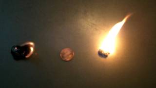 Coghlans Fire Paste vs Vaseline soaked Cotton Ball [upl. by Hansel]