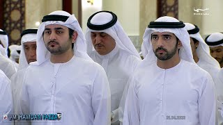 Sheikh Hamdan فزاع 𝙁𝙖𝙯𝙯𝙖 perform Eid Al Fitr prayer at Zabeel Grand Mosque 21042023 [upl. by Adonis]