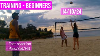 241014  Training  Beginners  AndrewDiegoMattSarah [upl. by Lrigybab897]