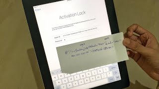 iPad ACTIVATION LOCK REMOVAL WITHOUT PASSWORD  Activation Lock forgot apple id and password [upl. by Burroughs]