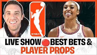 WNBA Live 🔴 Best Bets amp Player Props [upl. by Vevay]