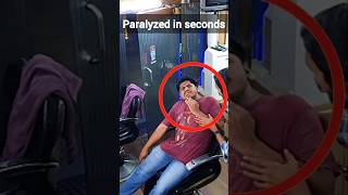 Man Paralyzed after Neck Massage shorts viral trending [upl. by Flannery]