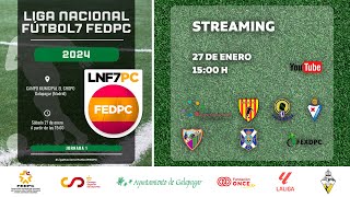 LIGA NACIONAL FÚTBOL 7 FEDPC 2024  JORNADA 1  AMDDA VS EIBAR [upl. by Siddon]