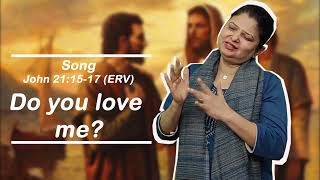 Song John 211517 ERV in Indian Sign Language [upl. by Elleinahc]