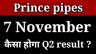 Prince pipes share news।। Prince pipes share latest news।। Prince pipes Q2 result।। [upl. by Avalsorim]