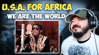 USA FOR AFRICA  We Are the World  FIRST TIME REACTION [upl. by Eniroc]