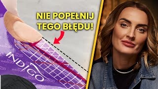 10 BŁĘDÓW PRZY PRZEDŁUŻANIU PAZNOKCI Jak podkładać formę pod paznokieć [upl. by Ecirrehs]