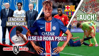 ¡Así fue LA MEGA PRESENTACIÓN de ENDRICK🤯  ¡Así quiere PSG ROBARSE a NICO👊🏻  ¡ADIÓS CUBARSÍ😞 [upl. by Miner913]