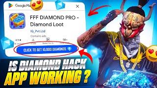 TRYING FREE DIAMOND HACK APPS FROM PLAYSTORE 😳  GARENA FREE FIRE [upl. by Courtney]