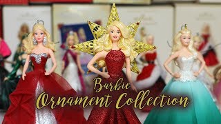 My Barbie Christmas Ornament Collection [upl. by Cheyney]