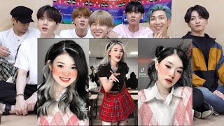 BTS REACTION Kika Kim BEST TikTok Compilation 2024 kikakim [upl. by Hafital399]