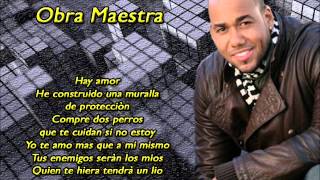 Obra Maestra  Romeo Santos Formula Vol2 BACHATA 2014 LETRA [upl. by Mcneil]