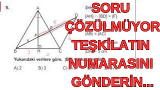 SORU ÇÖZÜLMÜYOR TEŞKİLATIN NUMARASINI GÖNDERİN ACİL 3D TYT GEOMETRİ [upl. by Siaht]