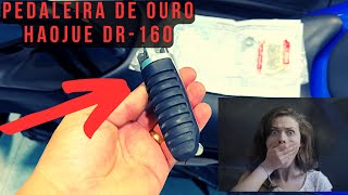 Haojue DR160 troca da pedaleira do piloto lado esquerdo valor absurdo 😒 [upl. by Niels]